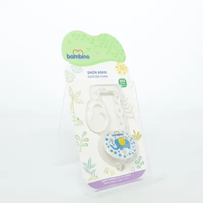 Napphållare (Vit, Flerfärgad) från Bambino