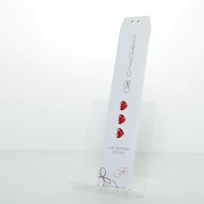 Armband (Rood) van Cruciani Onbekend materiaal