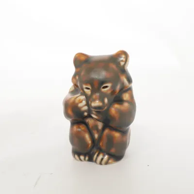 Beeldje (Bruin) van Royal Copenhagen