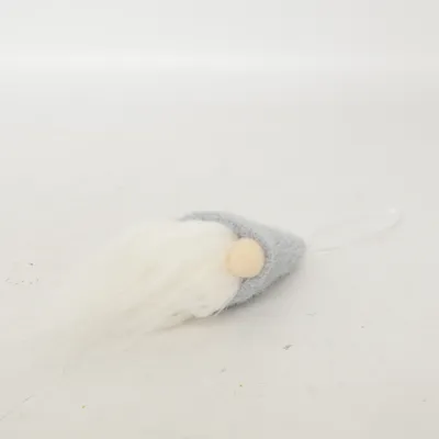Ornement de Noël (Gris, Blanc)