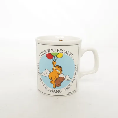 Mugg (Vit, Flerfärgad) från Garfield