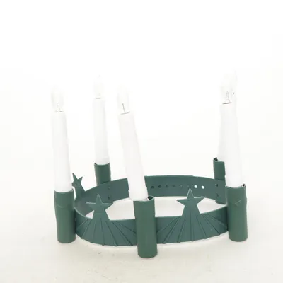 Elektrische adventskandelaar (Luciakrona) van Star Trading