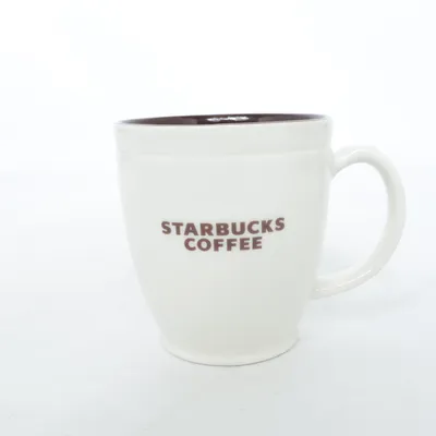 Mugg (Vit, Brun) från Starbucks