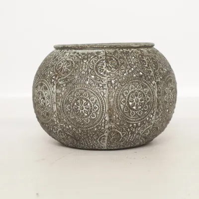 Ljuslykta (Silverfärgad)