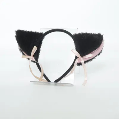 Haarband (Zwart, Roze)