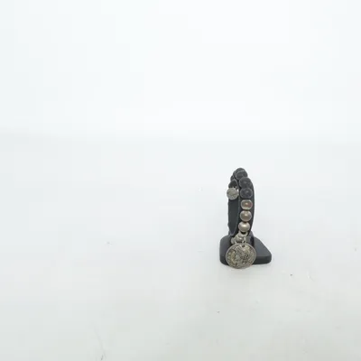 Armband (Zwart, Zilver) van Lo-ika Onbekend materiaal