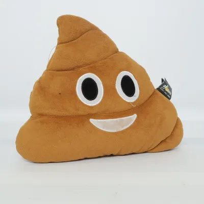 Prydnadskudde (Brun) från Emoji Polyester