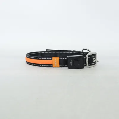 Hundhalsband (Svart, Orange) från Dogman