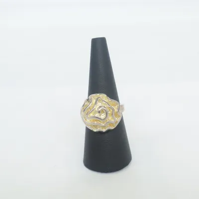 Ring (Silverfärgad, Guldfärgad) Okänd metall