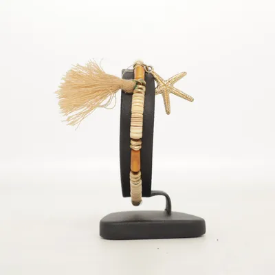 Bracelet (Beige, Marron, Or) de Moshi Métal inconnu