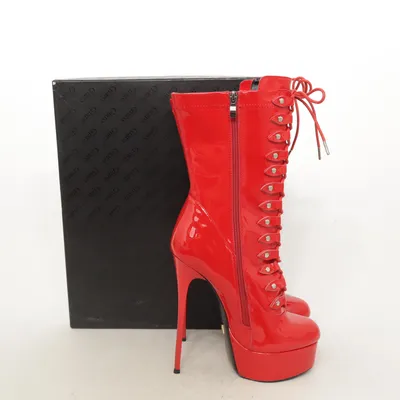 Boots (Red) from Giaro Polyurethane