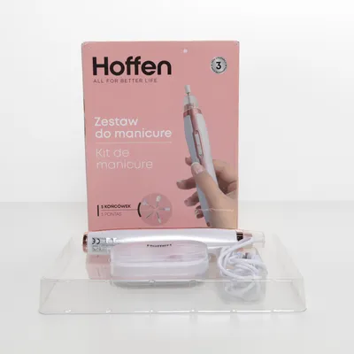 Manicureset (Wit, Roze) van Hoffen
