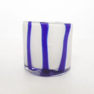 Candlestick (White, Blue)