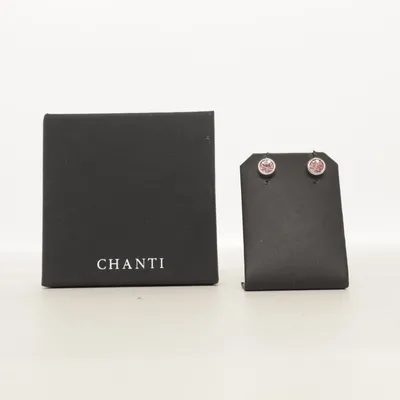 Boucles d'oreilles (Rose) de Chanti Métal inconnu