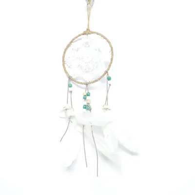 Dreamcatcher (White, Brown, Turquoise)