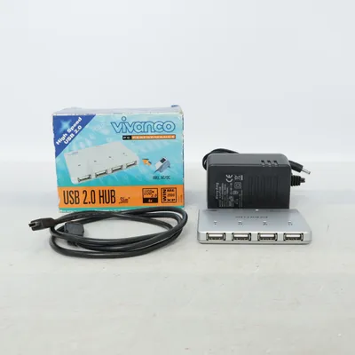USB hub (USB 2.0 SLIM HUB) from Vivanco