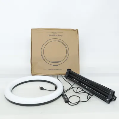 Kameralampa (Vit, Svart)