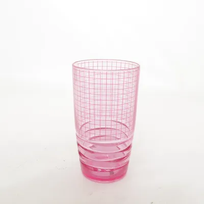 Drinking glass (Pink)