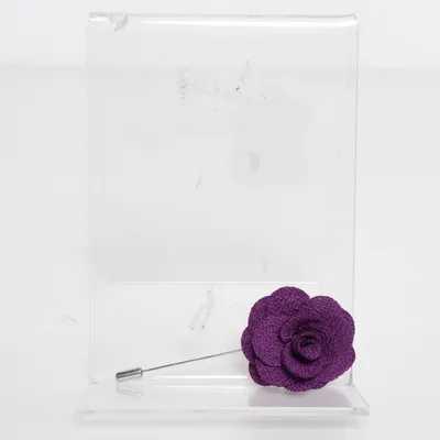 Lapel pin (Purple) Unknown metal