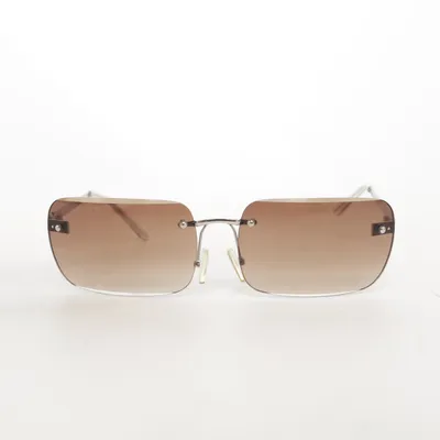 Sunglasses (Brown, Silver) from ASOS