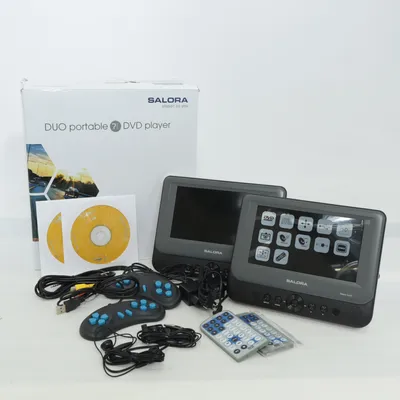 Bärbar DVD-spelare (DVP7748DUO) från Salora