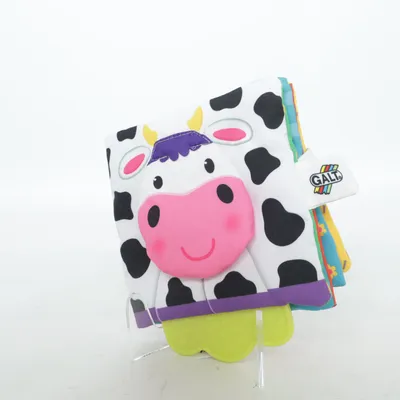 Babylegetøj (Teether Soft Book - Farm) fra Galt Polyester
