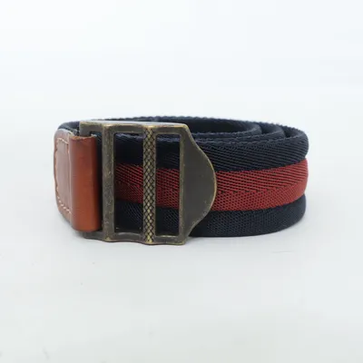 Bälte (Svart, Röd, Beige)