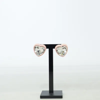 Boucles d'oreilles (Rose, Argent) de Ur&Penn Métal inconnu