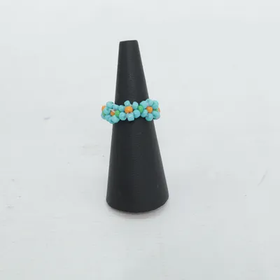 Bague (Bleu, Vert, Orange) Métal inconnu