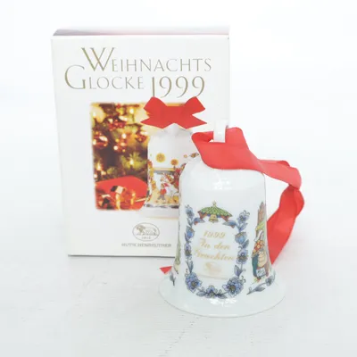 Ornement de Noël (Weihnachtsglocke 1999) de Hutschenreuther
