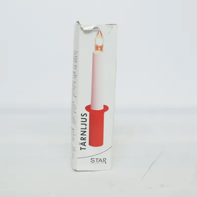 LED candle (Red, White) from Star Trading