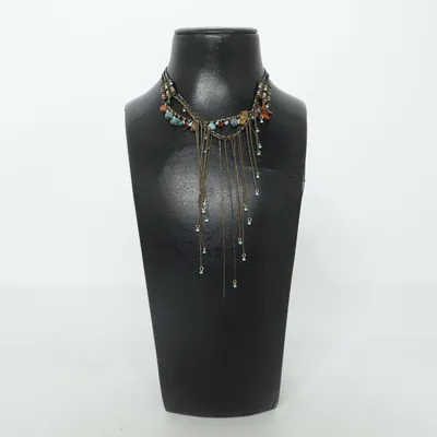 Halsband (Guldfärgad, Flerfärgad) Okänd metall