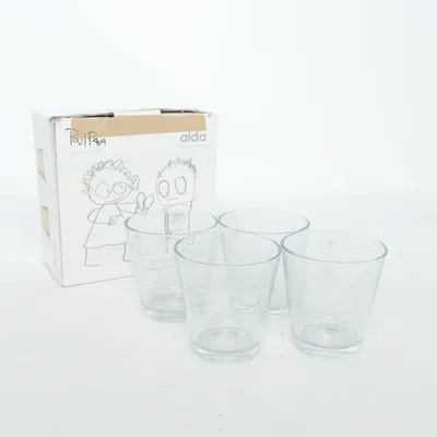 Dricksglas (Vit) från Aida