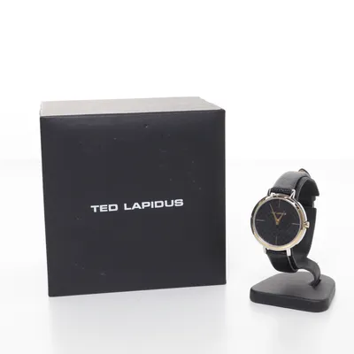 Polshorloge (Zwart, Goud) van Ted Lapidus