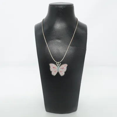 Collier (Rose, Multicolore) Métal inconnu