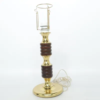 Lampenfuß (Gold, Braun)