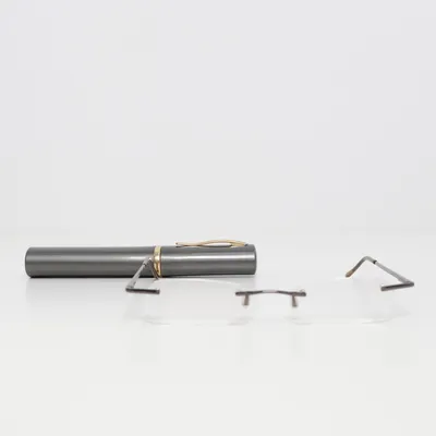Glasses (Transparent, Black) from Haga Eyewear