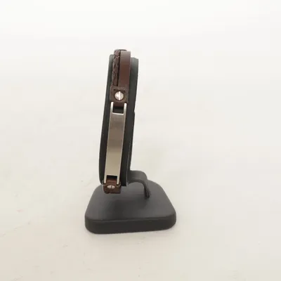 Bracelet (Marron, Argent) de Arock Cuir