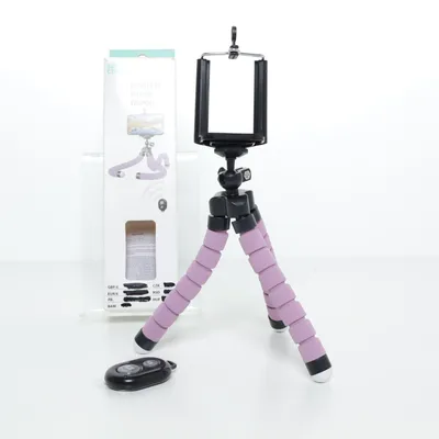 Camera tripod (Purple, Black)