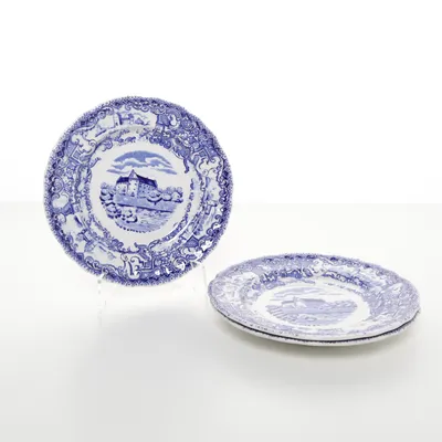 Assiette (Blanc, Bleu) de Rörstrand