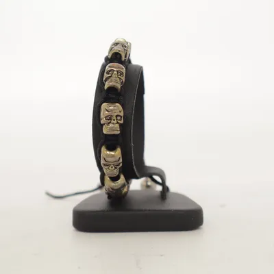 Armband (Zwart, Goud) Onbekend materiaal