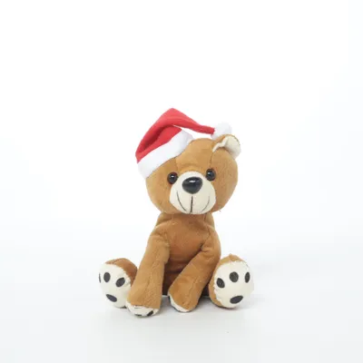 Peluche (Marron, Rouge, Blanc) de Schou Polyester