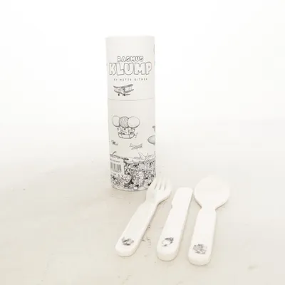Children's cutlery (Rasmus Klump) from Mette Ditmer