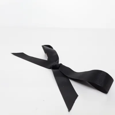 Kanten lint (Zwart)