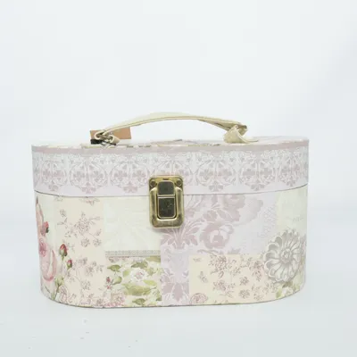 Sminketaske (Pink, Beige) fra Tri-Coastal Design