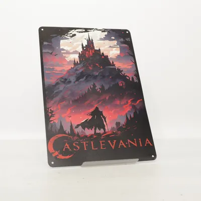 Panneau (Noir, Rouge, Multicolore) de Konami