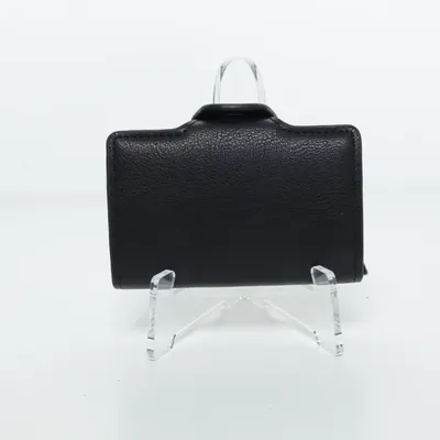 Korthållare (Svart) Skinnimitation