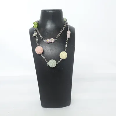 Halsband (Silverfärgad, Flerfärgad) från Baglady Okänd metall