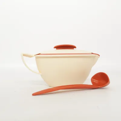 Sauce boat (Beige, Brown) from Tupperware