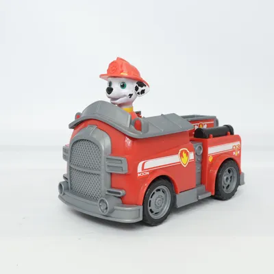 Toy car (Paw Patrol Marshall) from Spin Master Ltd